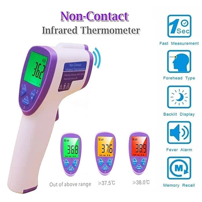 Digital Infrared Thermometer/Termometer/Thermo Gun Non Contact