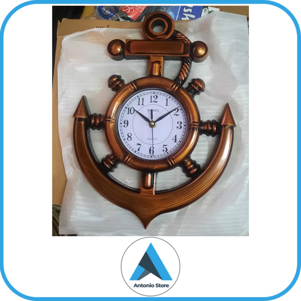 Jam dinding jangkar NIKKO 409