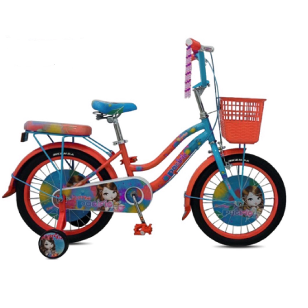 Sepeda Mini CTB Anak Pacific Dorries 12 16 18 Inch Garansi SNI-Blue Red