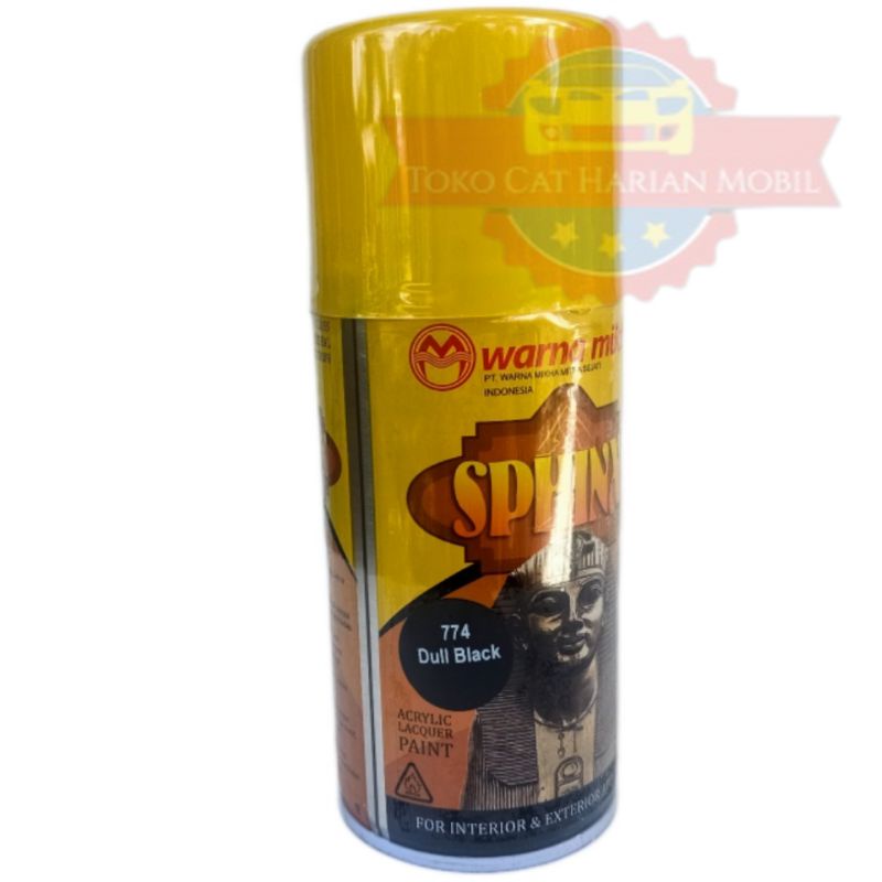 PILOX SPHINX WARNA HITAM DOFF NO.774