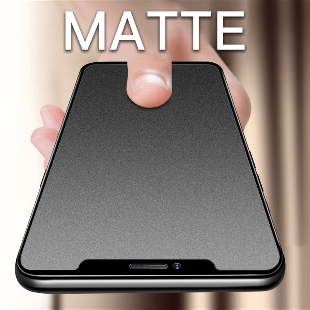 Pelindung Layar Tempered Glass 9H matte Anti Sidik Jari Untuk for  IPhone 11 12 13 Pro MAX 7 + 8 6 6s Plus XS MAX XR X mini SE 2020