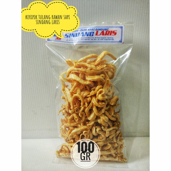 

Keripik Tulang Rawan Sapi Sindang Laris