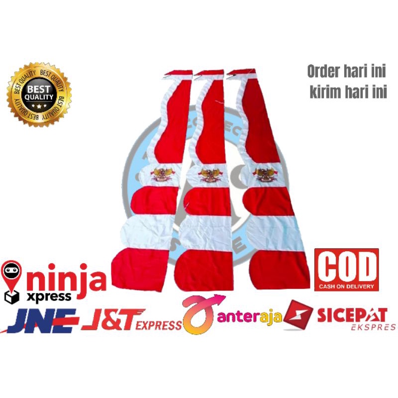 UMBUL-UMBUL KUDA LAUT MERAH PUTIH