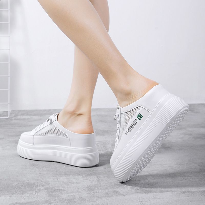 Sepatu Sendal Cewek Korea Style Sepatu Sandal Fashion Wanita Putih Import Cantik SD-079