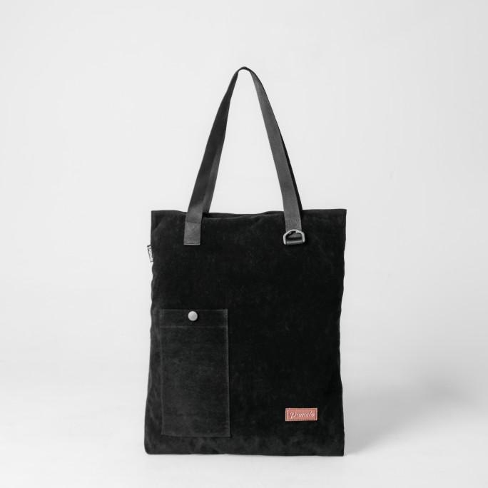 Pamole - Tas Tote Bag Unisex Penutup Resleting - Ummo Series
