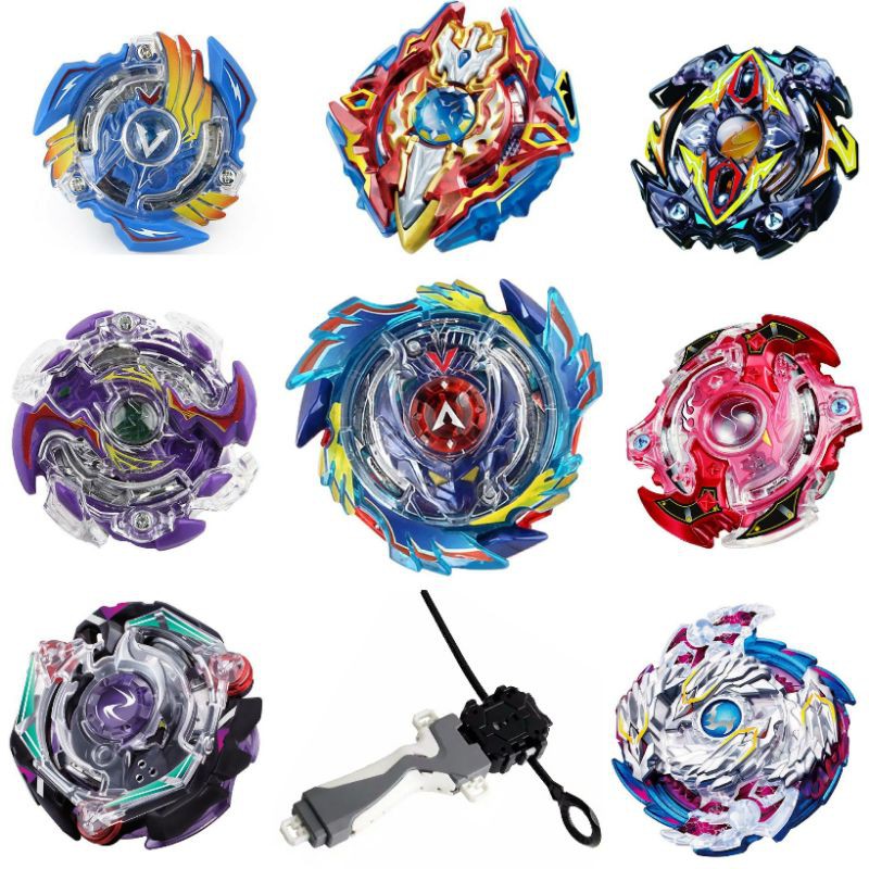  Beyblade  Burst Set Lengkap Gangsing  Big Launcher 