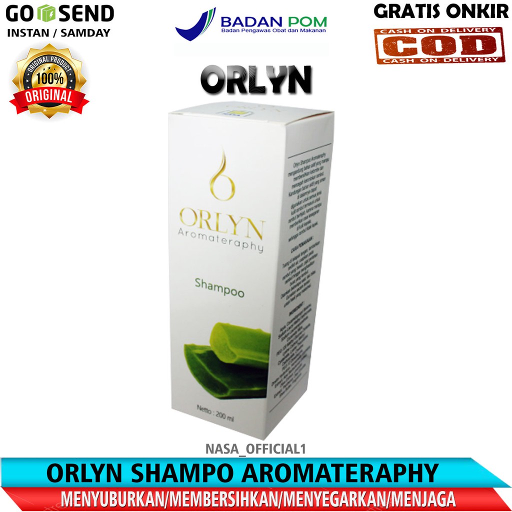 SHAMPO ORLYN NASA | SHAMPO RAMBUT  RONTOK |  SAMPO RAMBUT RUSAK| PEMANJANG RAMBUT | SERUM RAMBUT | P