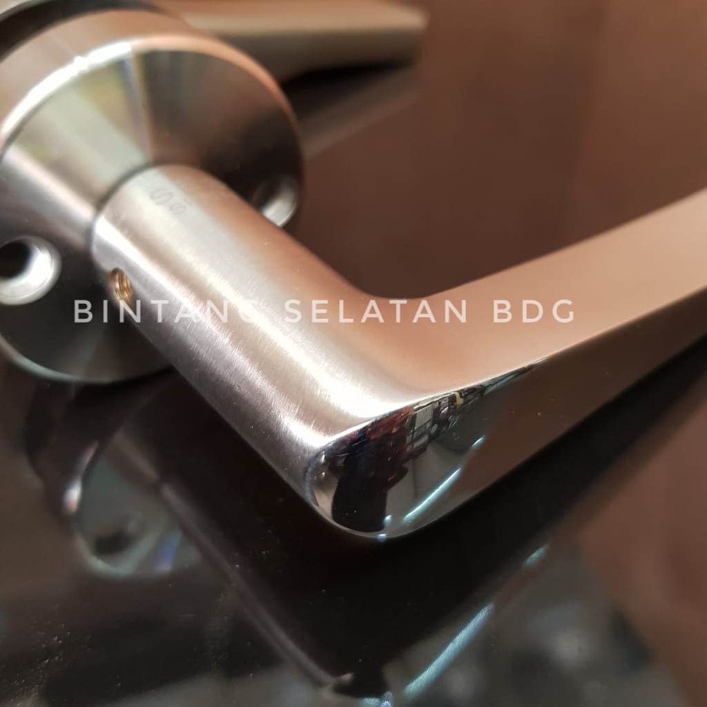 HANDLE DOOR LEVER GAGANG PINTU SLIDING SES ORI SILVER ST304 C06SS