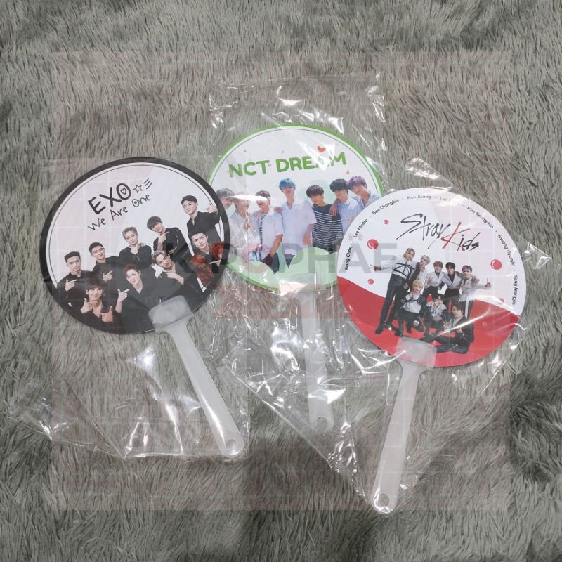 HAND FAN KPOP (EXO, NCT, STRAYKIDS)