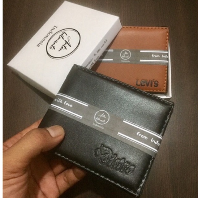 [AHLMN] Dompet lokal murah meriah, gaya manis harga tipis bahan kulit sintetis #dompet #dompetpria