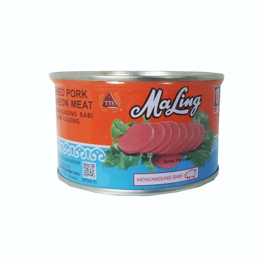 

TTS CANNED PORK LUNCHEON MEAT MALING 397G