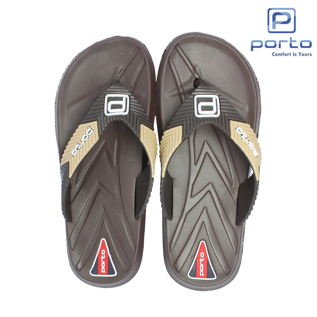 Porto Sandal  Jepit  Pria  Sendal pria  Sandal  Pantai Casual 