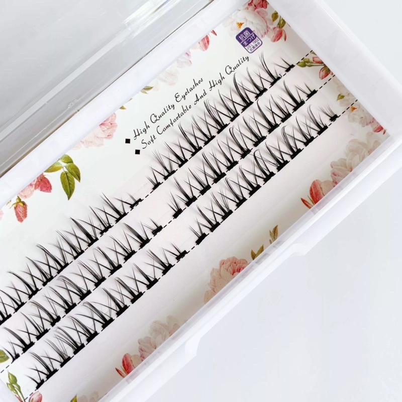 F39 - FAIRY LASHES DOUYIN New Japanese Cos Single Cluster Individual Eyelashes Natural False Eyelashes Curling Little Devil Segmented Grafted Lashes