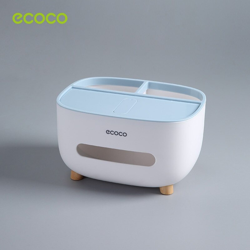 Ecoco 2009 Tempat Tissue Meja Rak Penyimpanan Kotak Tissue