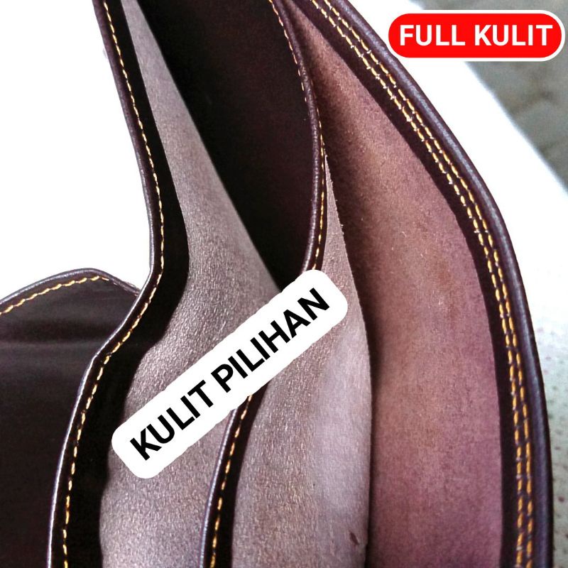 Dompet Pria Kulit Sapi Asli Full Kulit Kwalitas Premium Original