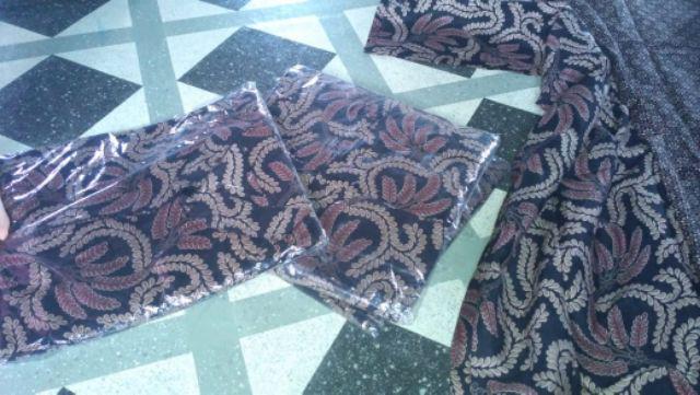 Gamis Cardy Batik - Gamis Sogan