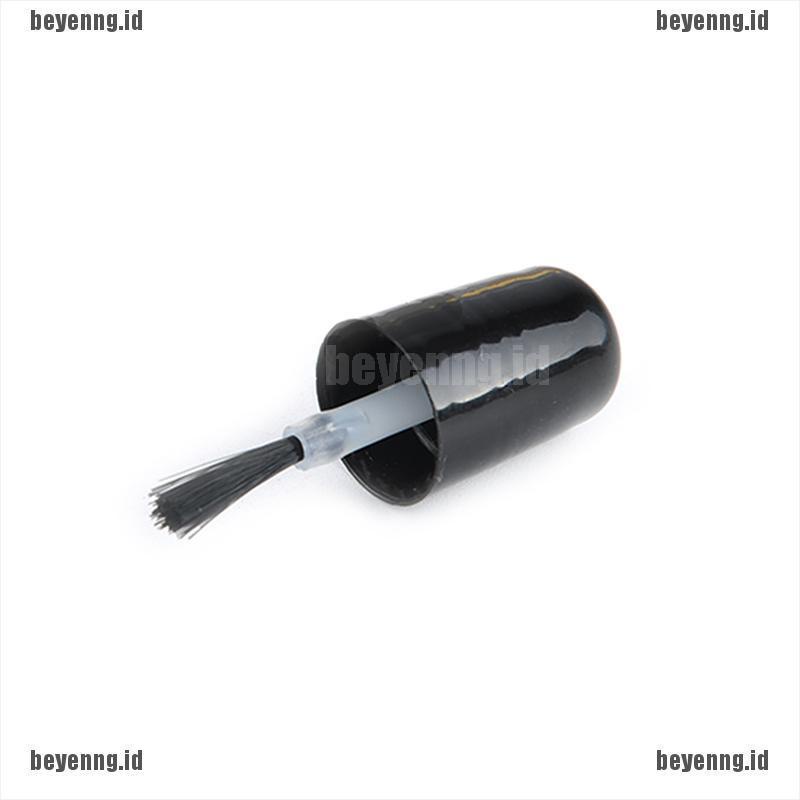 Botol Penyimpanan Cat Kuku Kosong Bahan Kaca Bening Ukuran 2ml / 3ml Dengan Tutup Hitam