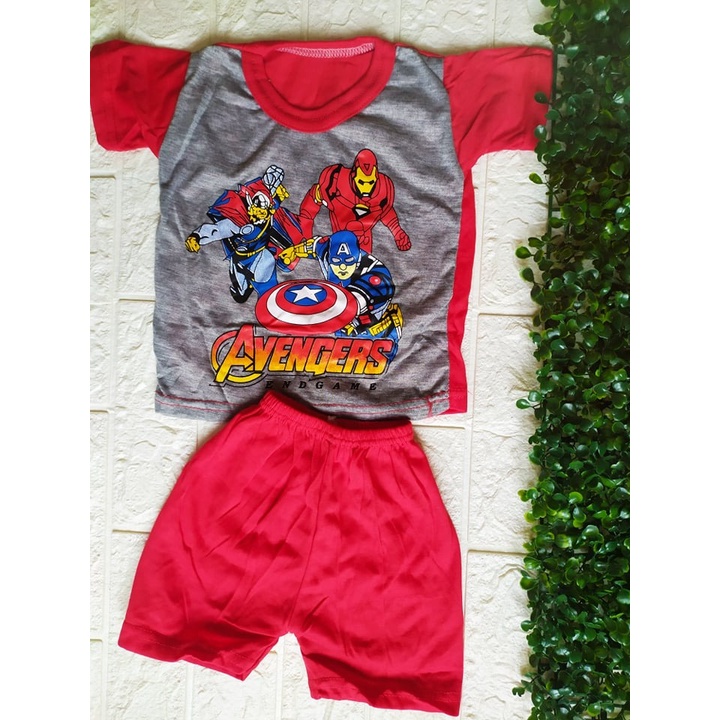 Setelan Baby PDK /0-12Bulan /Murah Berkualitas /Real Picture / Avengers