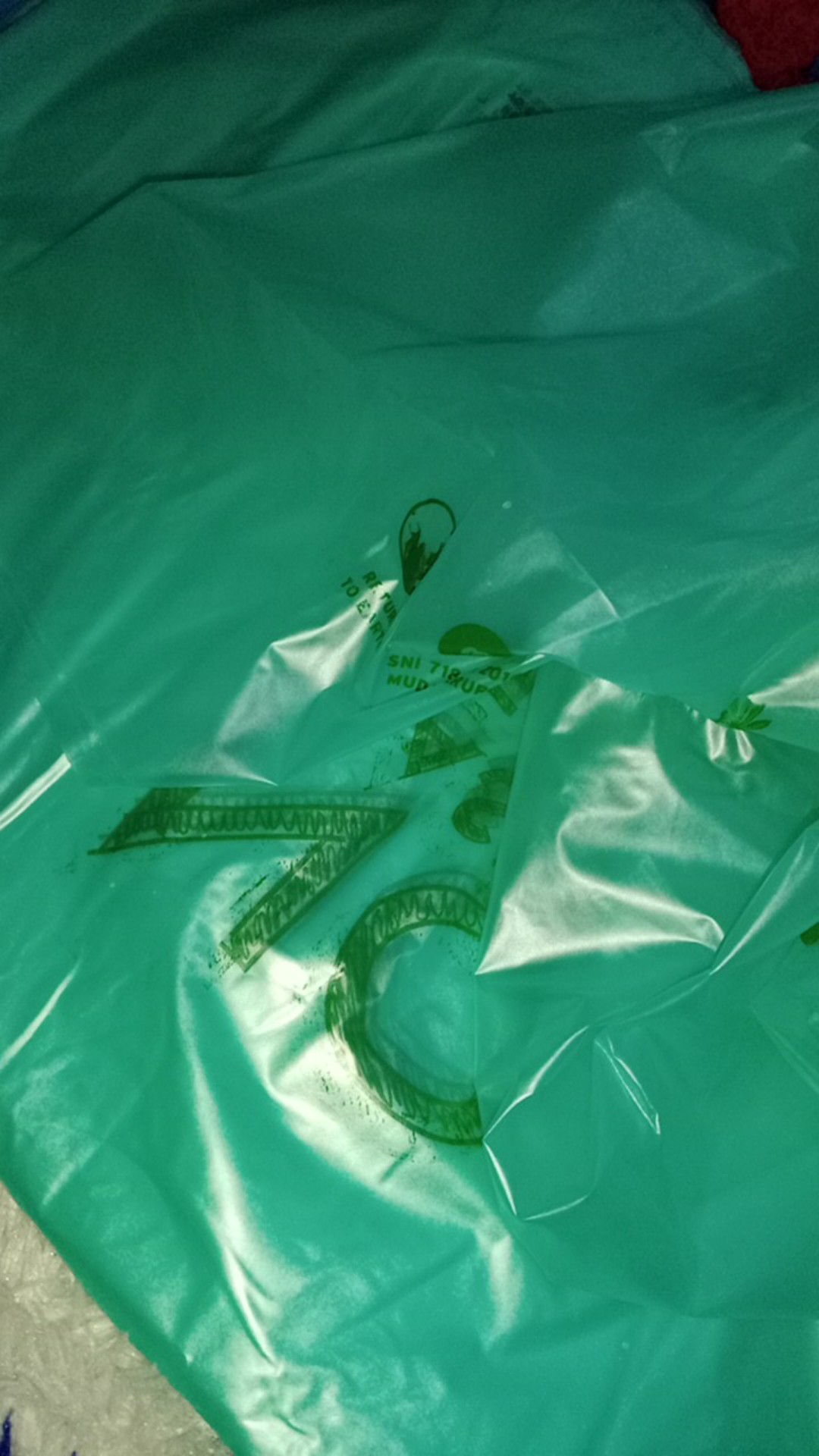 Bali Kantong Cassava Sampah Organic Nabati Compostable Garbage Zero Waste Sustainable Produce Bag