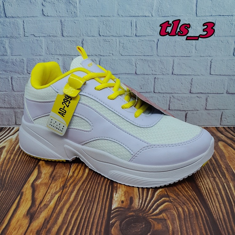 Sepatu Wanita Ando Xellia Ori 37-40 Sepatu Sneakers Wedges Cewek