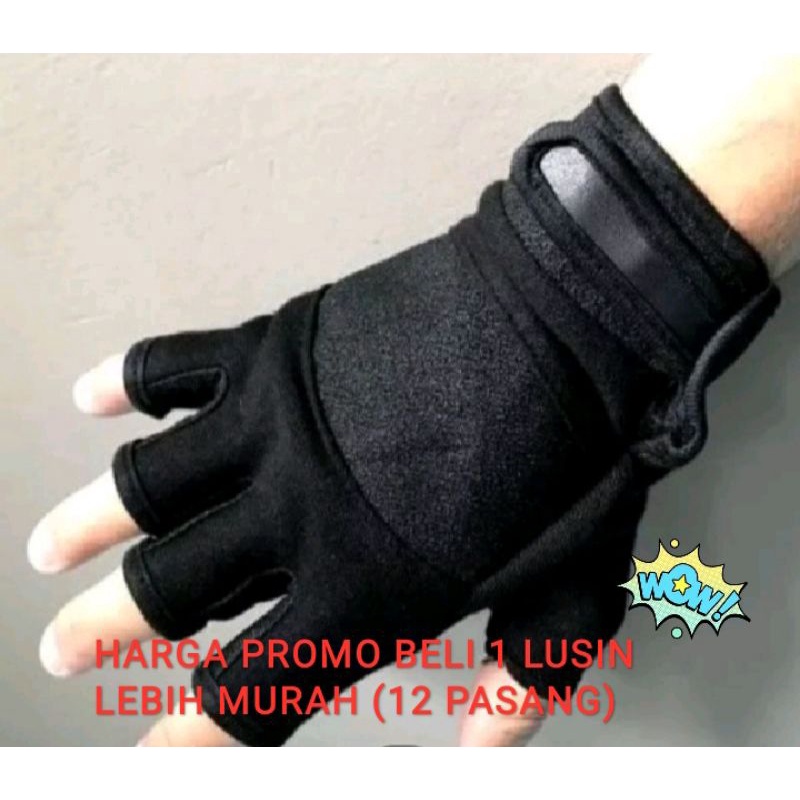 sarung tangan motor Grosir sarung tangan motip kain