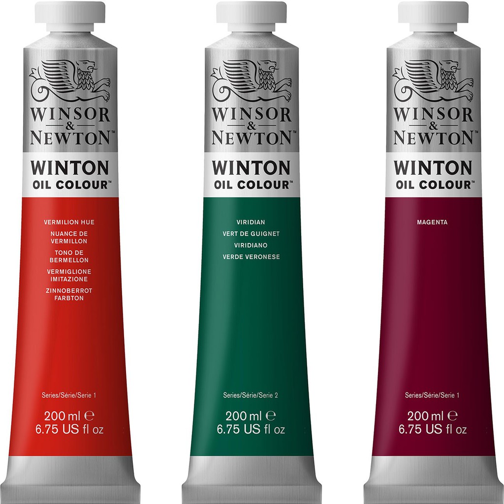 

HJK winton oil colour 200ml - cat minyak winton - Winsor and Newton