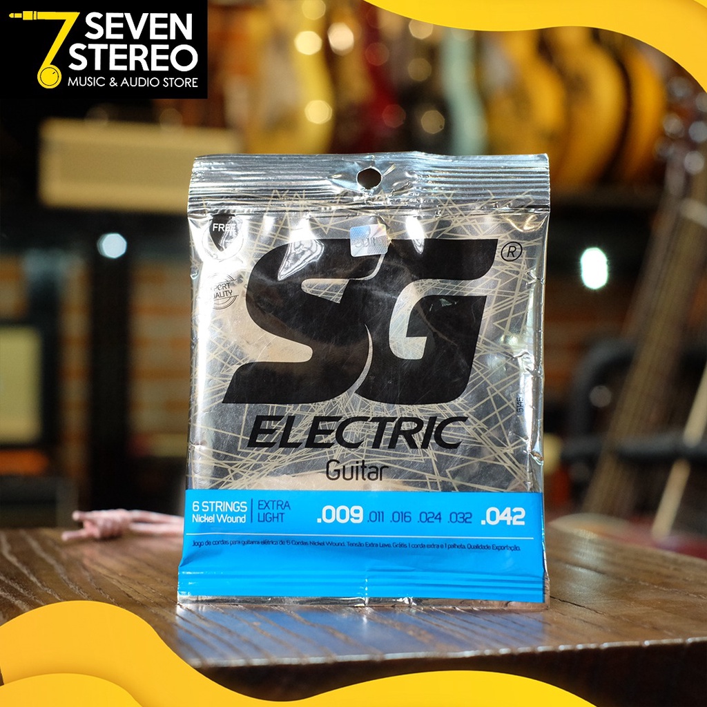 SG String 5145 Senar Gitar Elektrik Extra Light 09 42