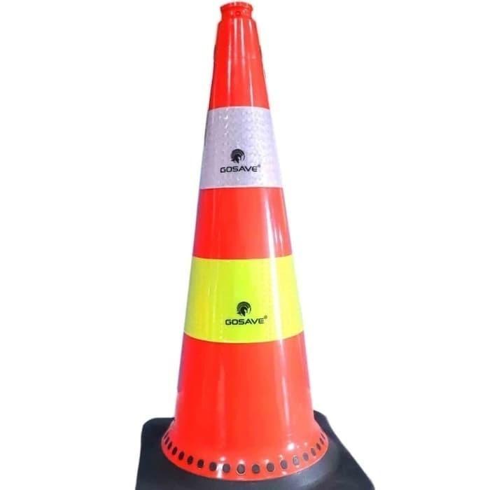 Cone Traffic Cone Gosave 75 Cm /Kerucut Lalu Lintas