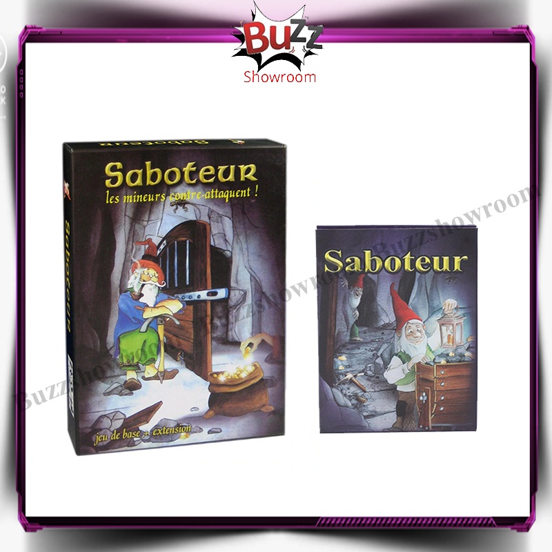 Saboteur 1 2 &amp; the duel card game board games