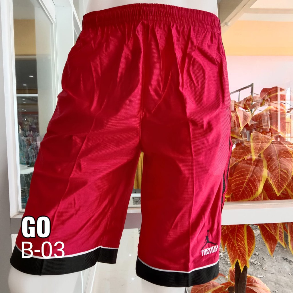 gof TRENDY Celana Pendek Olahraga Training Paragon Sport cowok