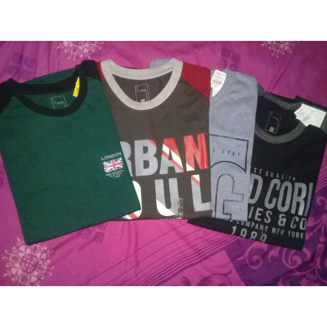 Kaos cowok dewasa T-Zone
