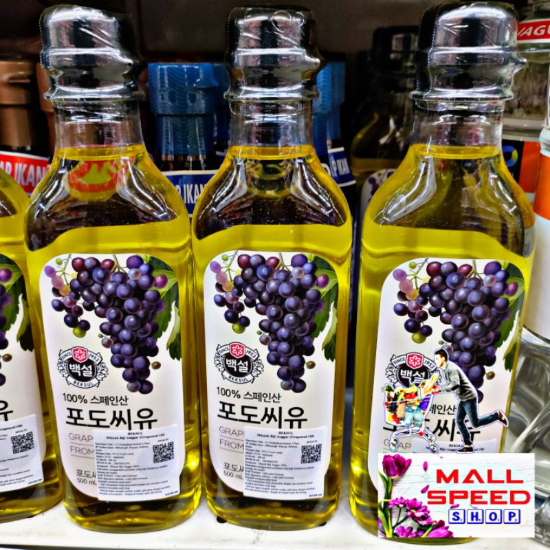 

beksul grapeseed oil ped 500ml