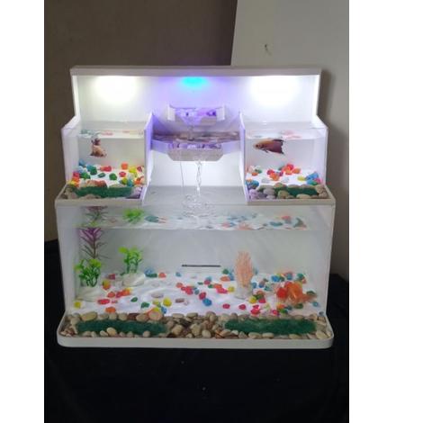 (MURAH) Aquarium mini air terjun pvc