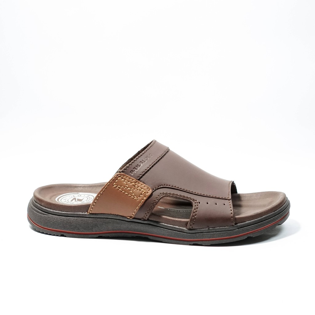 Sandal Kulit Pria Pakalolo Boots N 1045 A - Coklat