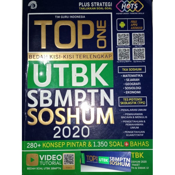 PRELOVED BUKU UTBK SBMPTN TERLARIS  - BEDAH KONSEP INTI MATERI UTBK SBMPTN SAINTEK SOSHUM 2022 UJIAN MANDIRI - Buku The King Drilling UTBK SAINTEK SOSHUM - PRELOVED BUKU UTBK SBMPTN MURAH - UTBK SBMPTN 2022 - UTBK SBMPTN 2023-TOP ONE SOSHUM 2020