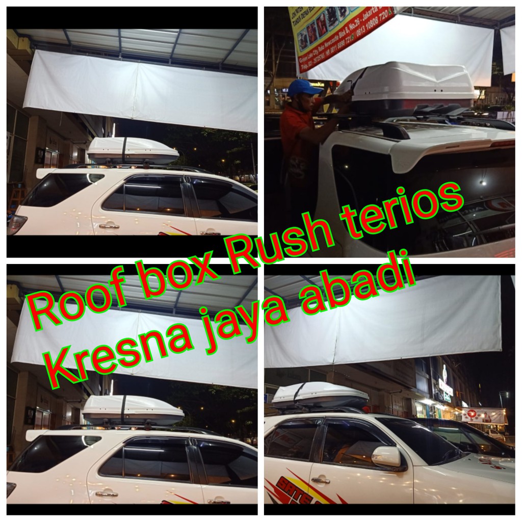 ROOF BOX ROOFBOX RUSH TERIOS DENGAN KAPASITAS BESAR