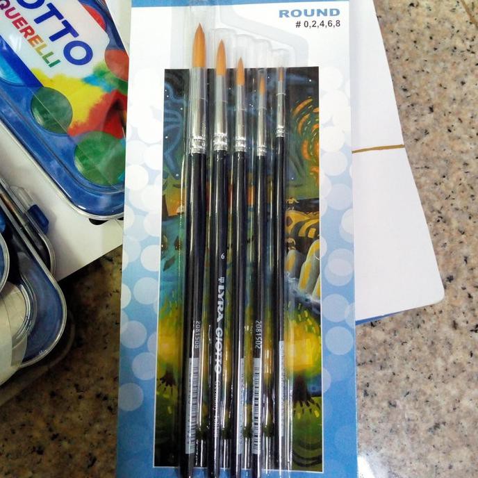 

Baru! Art Brush Round /Kuas Lukis /Set Lyra Termurah