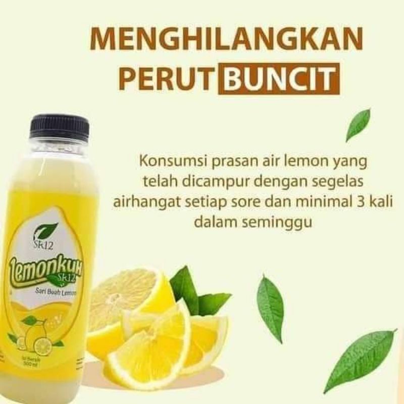 

LEMONKUH SR12 500ML HERBAL ALAMI BANYAK MANFAATNYA