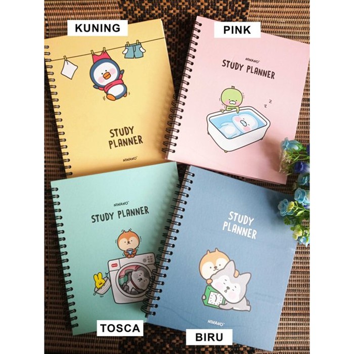 

WeeklyPlanner/BukuTulisAgendaDiary-MotifStudyPlanner-
