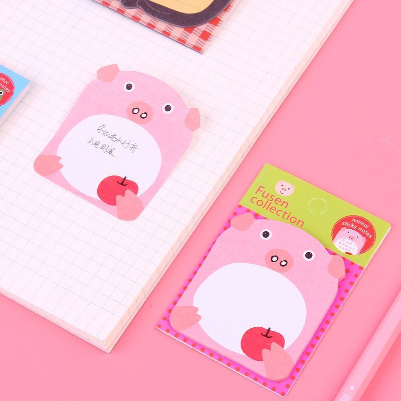 

BPT - SNK1008 Sticky Note Motif Animal / Sticky Notes Kertas Animal / Memo Sticky Notes Kartun