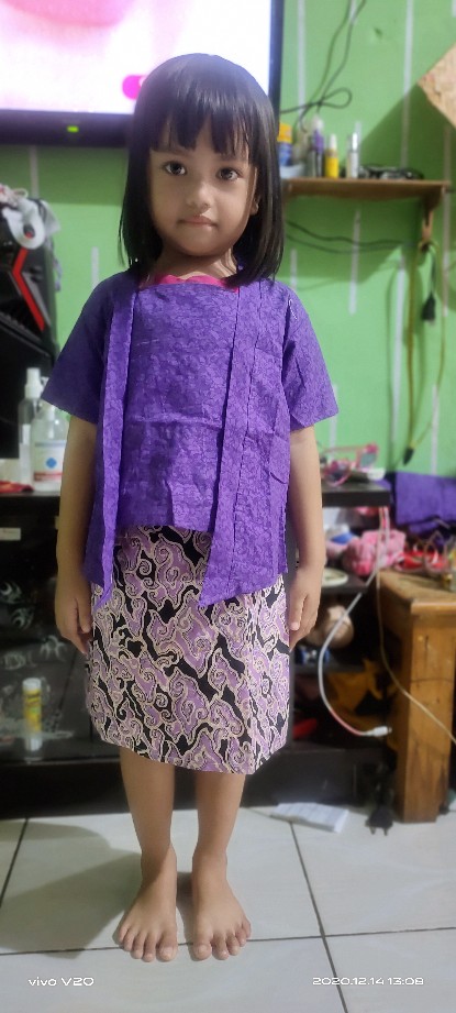 Kutubaru Anak Batik / Kutubaru Batik Anak Kekinian / Kutubaru Batik Anak Milenial