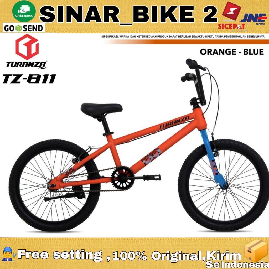 Sepeda Anak Laki- Laki BMX TURANZA TZ-811 20 Inch