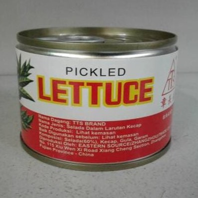 Lettuce Pickled TTS 182g Tiongkok