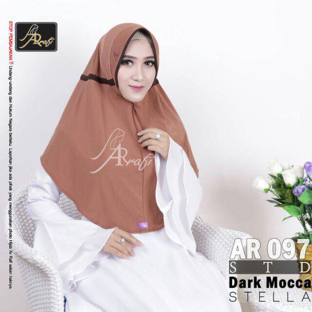 [COD]READY STOCK HIJAB ARRAFI AR 097 STD | HIJAB INSTAN | HIJAB SYAR'I | HIJAB BERGO | HIJAB ARRAFI 