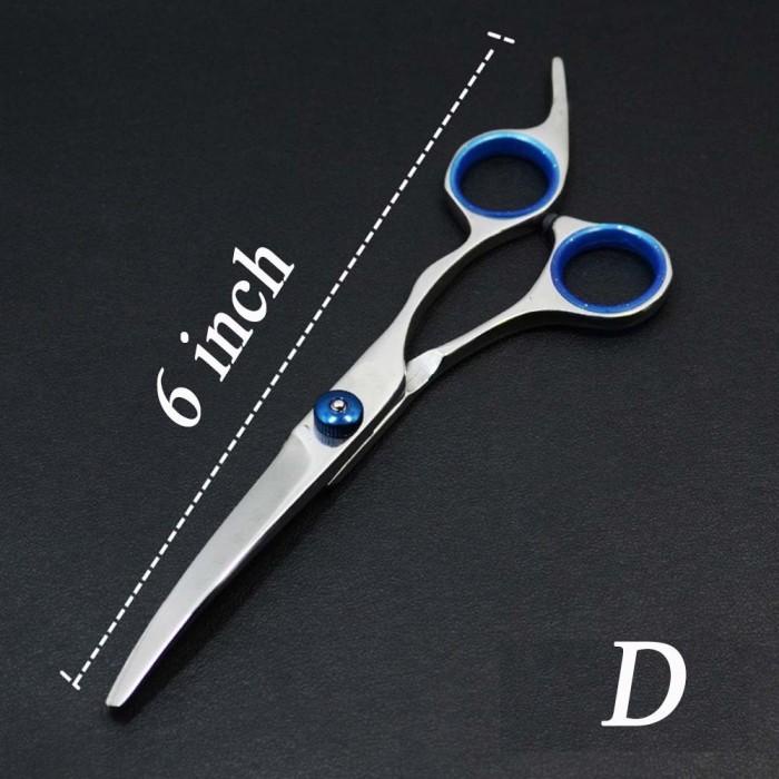 Pet grooming scissors downward curved