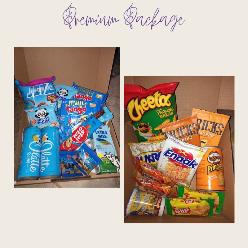 

Premium Package snackbox / giftbox / request giftbox