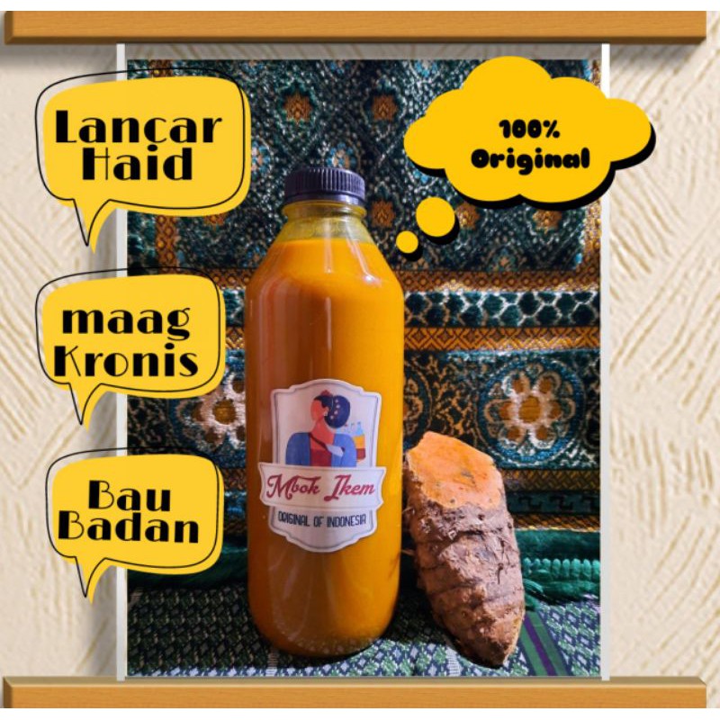 

Jamu Tradisional 500ML / Jamu Kuyit Tawar / Jamu Beras kencur / Kunyit asam / Herbal