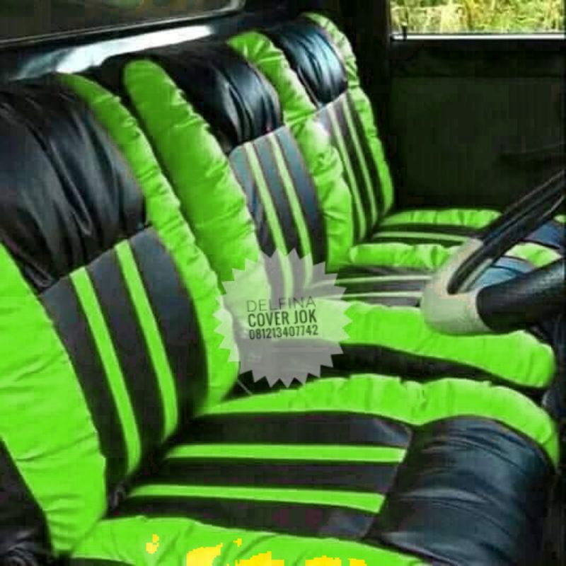 sarung jok motsubishi L300 motif sofa