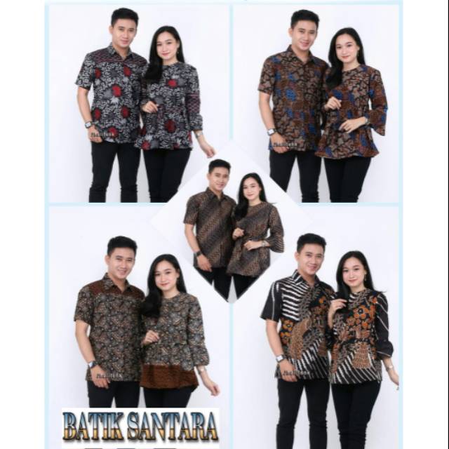 Diskon Maura Couple - Sania Ruffle Batik Couple QMrnlWWibQokGd