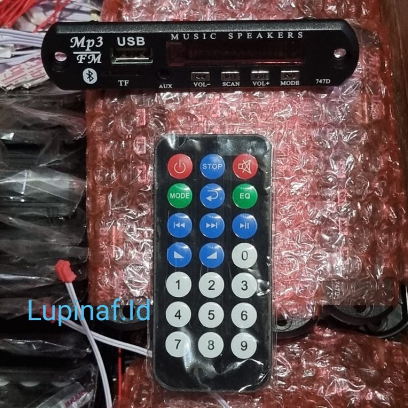 MODUL MP3 KIT PLAYER BLUETOOTH